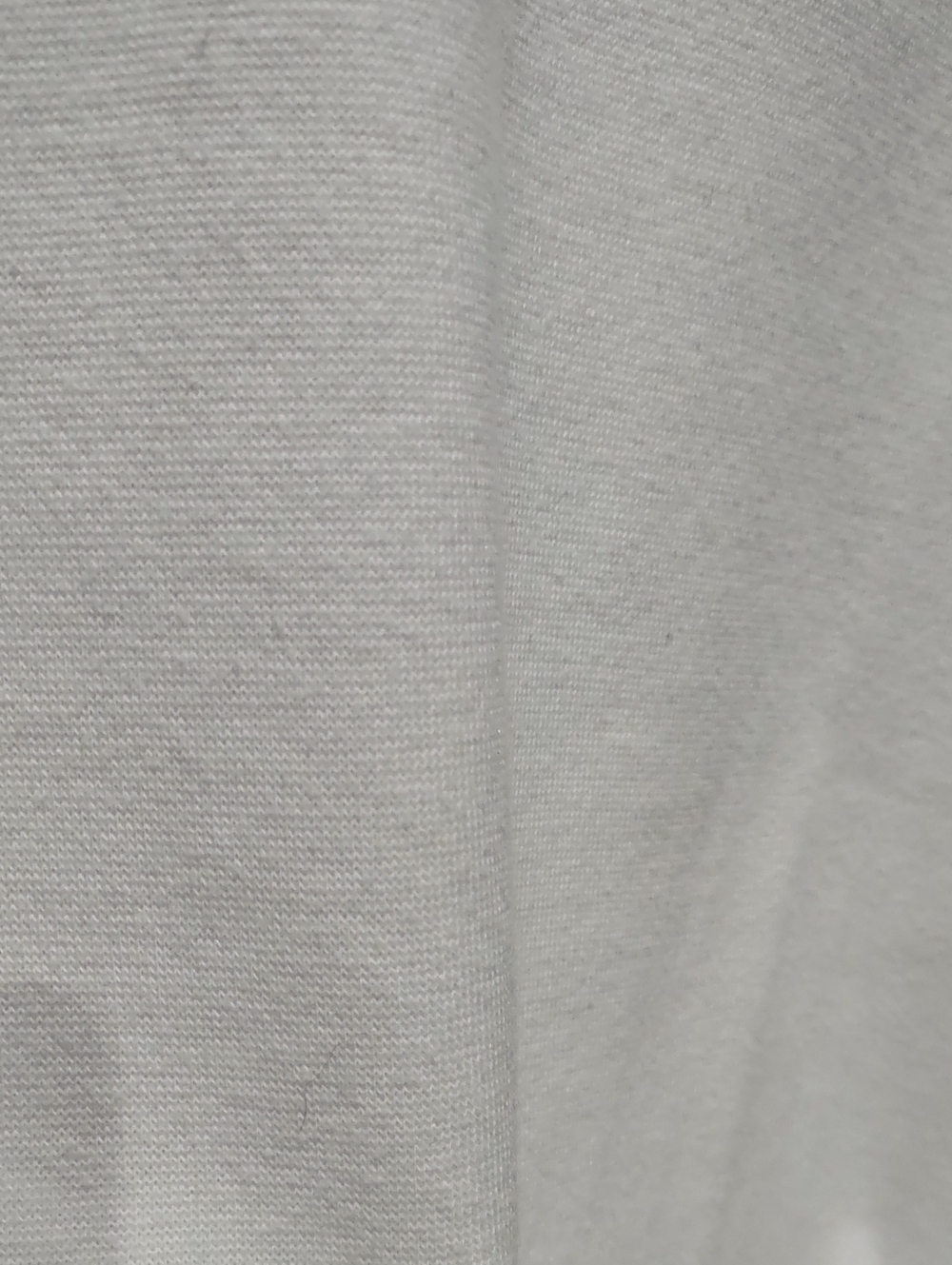 Bobbie Brooks White V-Neck Tee with Navy And Mint Green Sleeves Shoulders, M - Picture 6 of 6